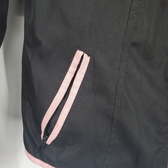 Nexgen Motorcycle Jacket Womens Medium Vented Black Bike Zip Removable Liner - Picture 5 of 10